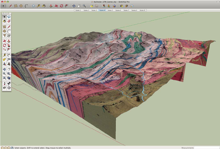 Planos geológicos